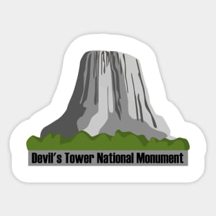 Devil's Tower National Monument Sticker